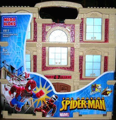 메가 bloks 1911 스파이더맨 Daily Bugle building