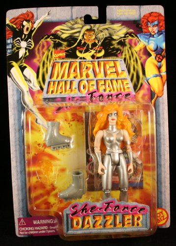 마블 Hall 오브 Fame She-Force Dazzler 액션 피규어