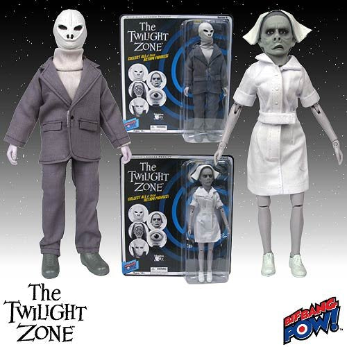 The Twilight Zone 에일리언 and Nurse 액션 피규어