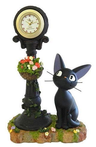 Benelic 마녀배달부 키키 고양이 지지 피규어 탁상 시계 스태츄